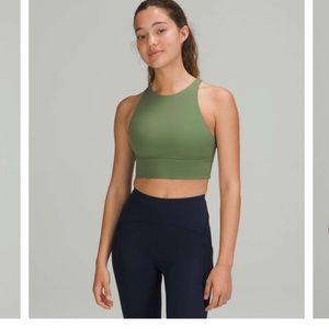 Lululemon Energy Bra High-Neck Longline Tough - size10
